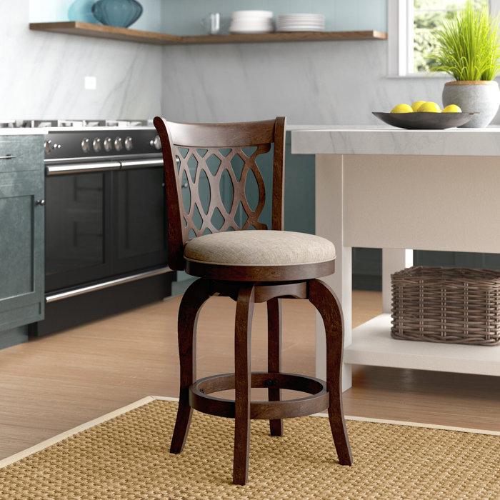 Andover Mills™ Leda Swivel Bar & Counter Stool & Reviews Wayfair